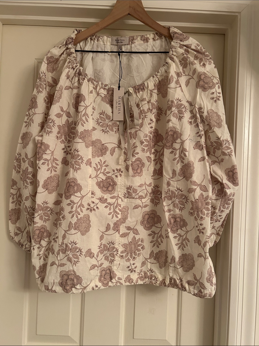 Martha Stewart Floral Top Martha Stewart Floral Top